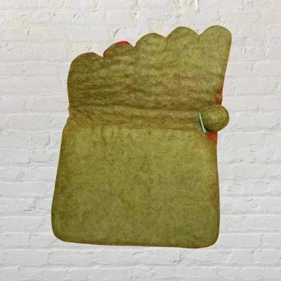 Handmade Felt Hand-purse - Picture 2 of 4